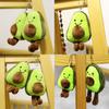 Cute Avocado Plush Keychain Student-friendly Green Crystal Soft Stuffed Toy