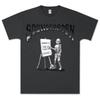 Bandinspired American retro loosefitting highstreet shortsleeved Tshirt pure cotton springsummer new couple t shirts