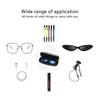 Portable Zipper Carabiner Sunglasses Case Hard Protective Eyewear Box Travel Glasses Holder With Hook