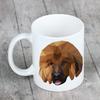 Mastif Tybetański, Dog Tybetański -Kubek Ze Zdjęciem I Napisem Geometryczny Pies Art-Dog