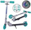 Jokomisiada Foldable Lightweight Scooter with Luminous Wheels SP0786