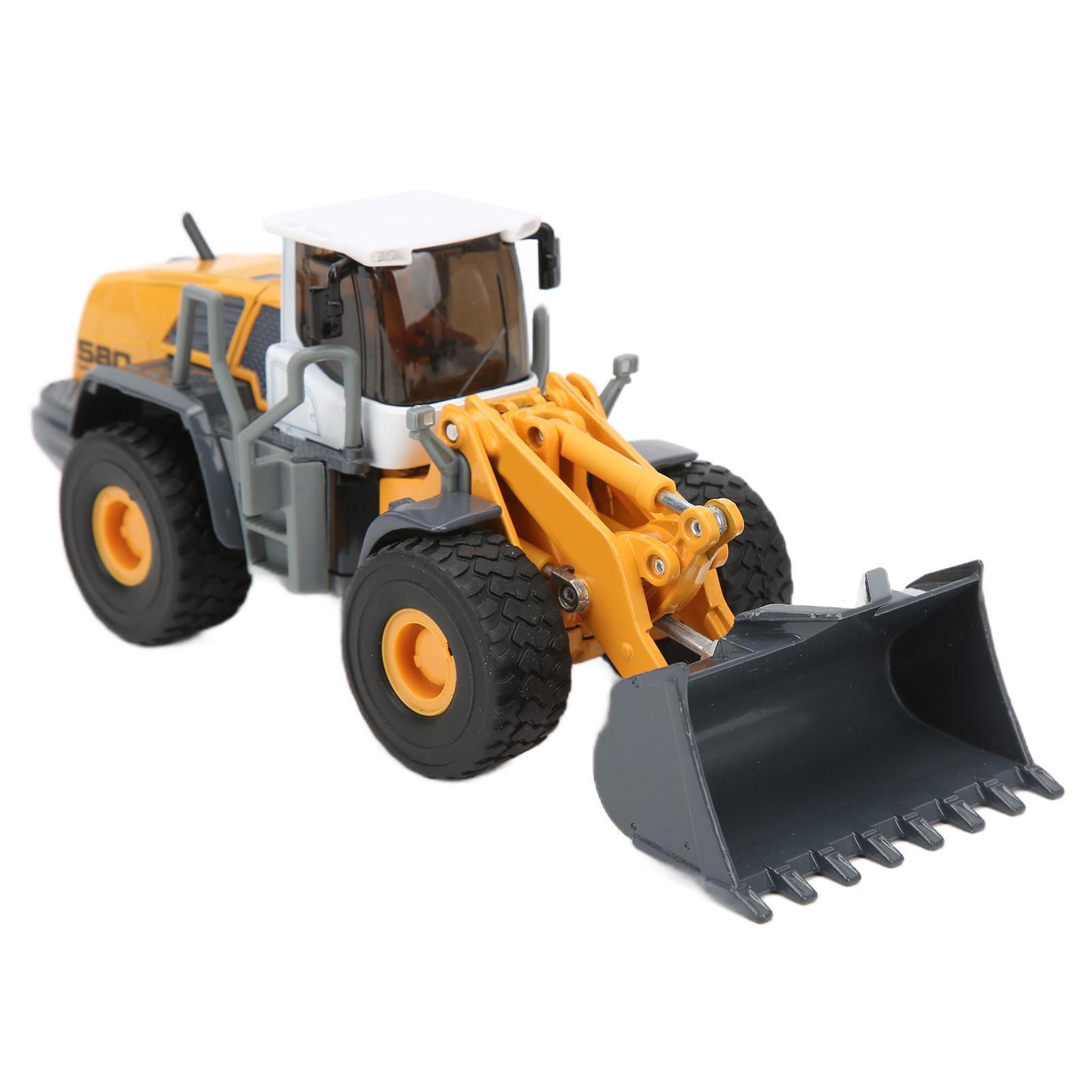 1:50 Zinc Alloy Engineering Car Model Excavator Digger Model Construction Vehicle Site for Kids