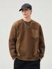 Men's Heavyweight 420G Patchwork Hoodie - Stylish Loose Fit for Autumn/Winter