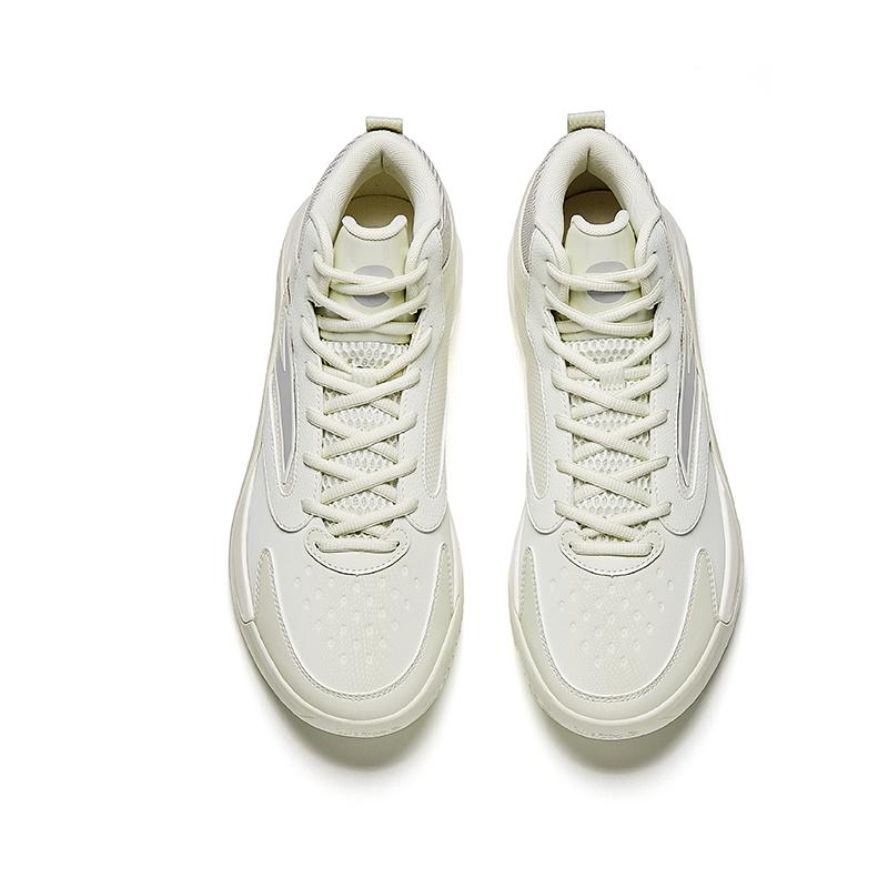 Anta Wind Tunnel 6 Mid Basketball Shoes Men Sneaker Pure-White 112541616Q-1