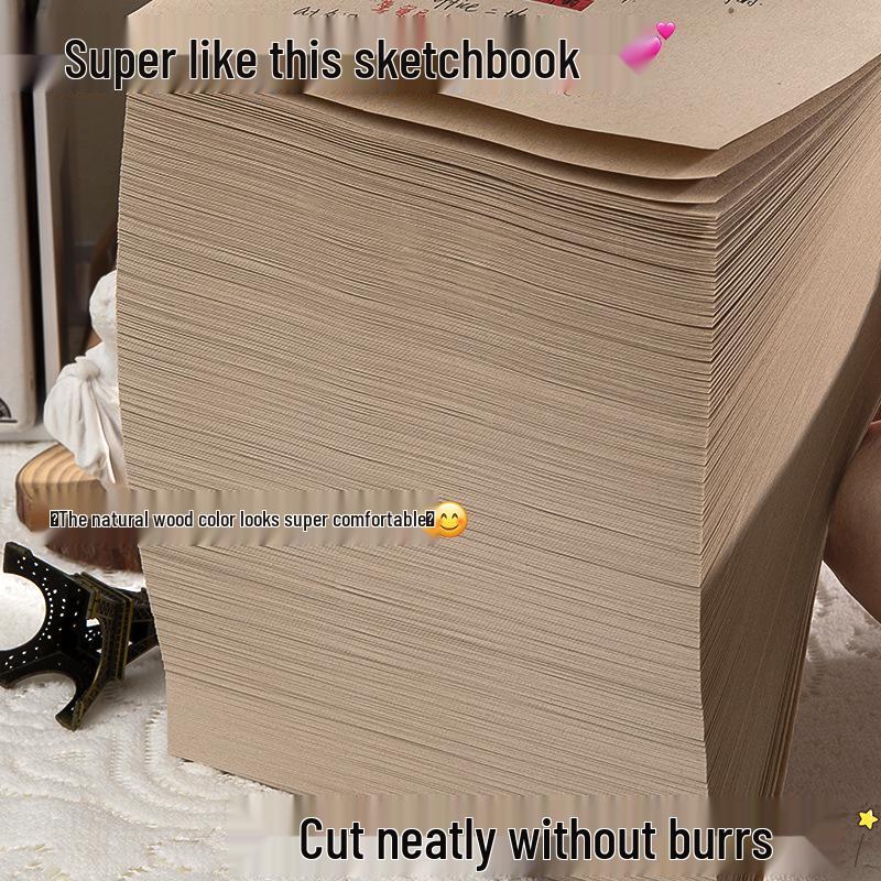 Jin Original Thick Draft Book: 1000 Sheets of Blank Paper for Postgraduate Exams