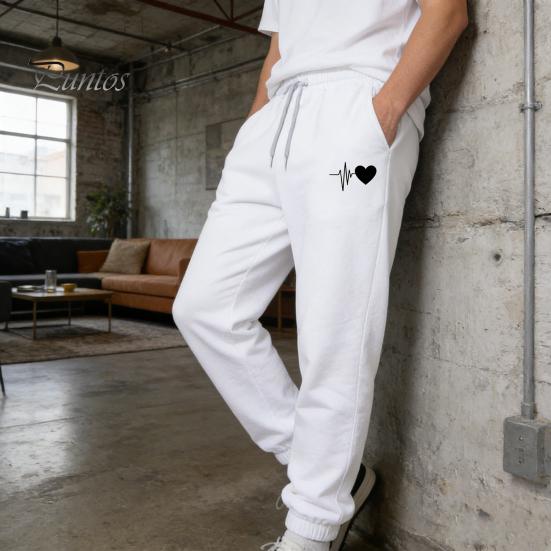 Everyday Wear Joggers Women Jogging Pants Elastic Drawstring Waist Solid Color Sporty Casual Sport Trousers with Pockets Exercise Gym Streetwear