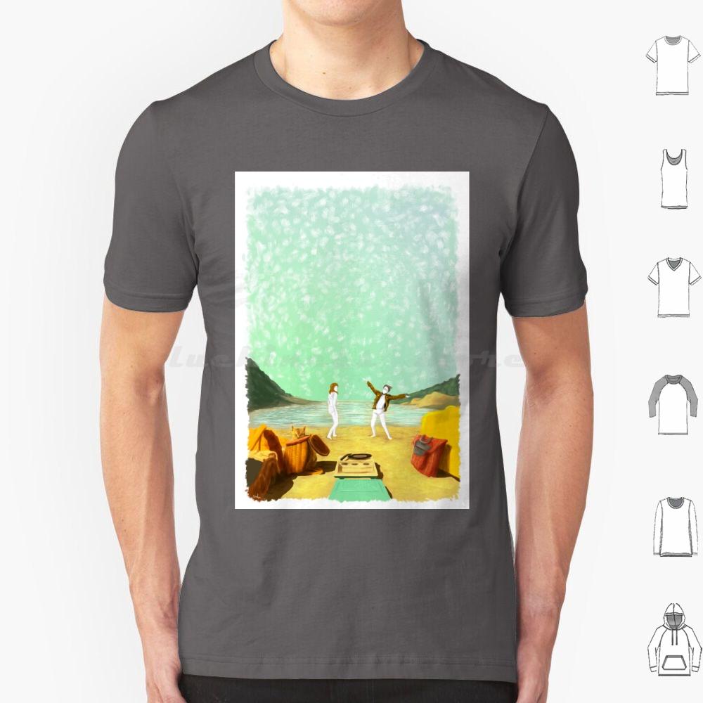 Moonrise Kingdom Painting Poster T Shirt Cotton Men Women DIY Print Moonrise Moonrise Kingdom Wes Anderson Egloop Gloop Frame