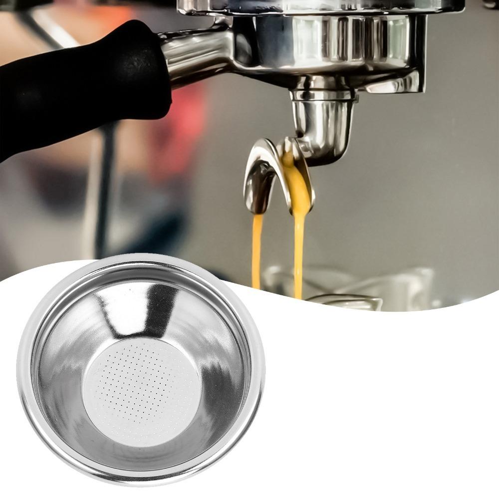 3pcs Set Stainless Steel Espresso Filter Basket Portafilter Filter Basket  For Espresso Machine