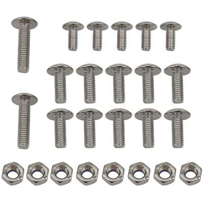 Carbman 25pcs Yamaha Banshee Fender Bolt Screw Nut Mounting Kit Plastic Hardware