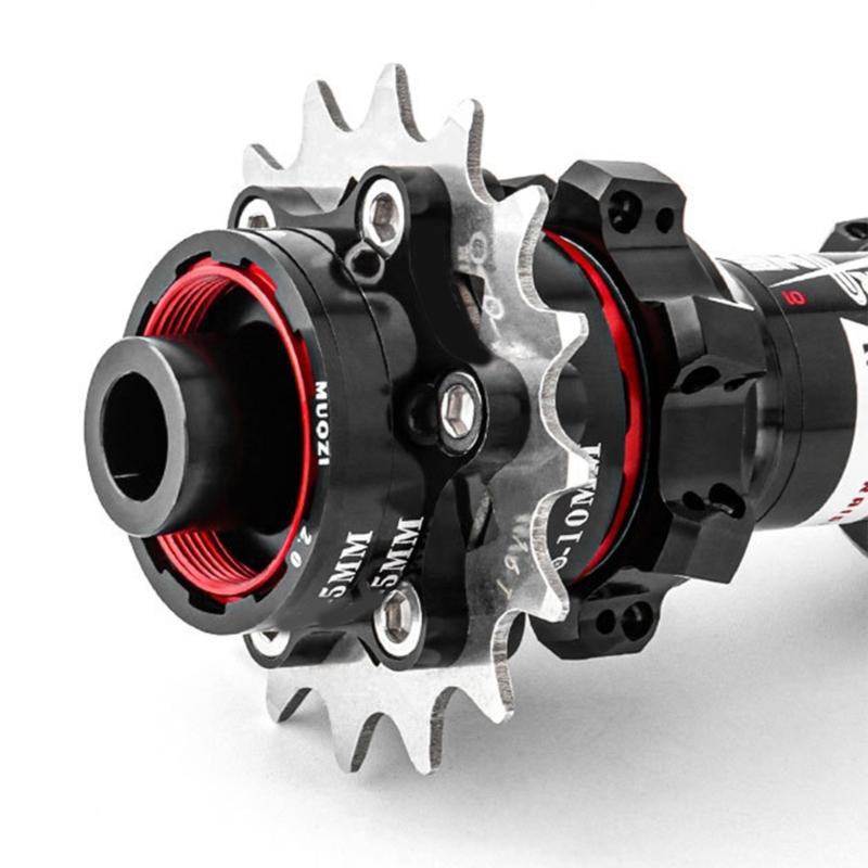 Single Speed Ritzel Hochfestes Stahl Freiläufe Fahrräder Schwungrad Kettenblatt Teil für Fixed Gear Fahrrad Einfach zu installieren