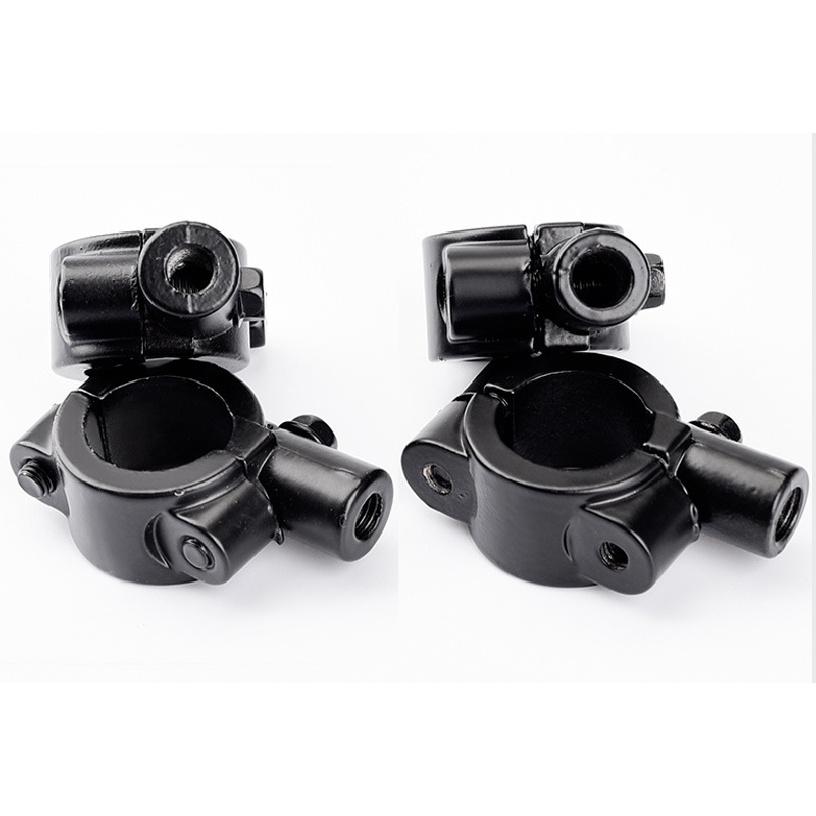 Motorcycle Mirror Mount 8MM 10MM Motorcycle Modified Rearview Mirror Seat Moto Mirror Bracket Adapter Handlebar Bracket