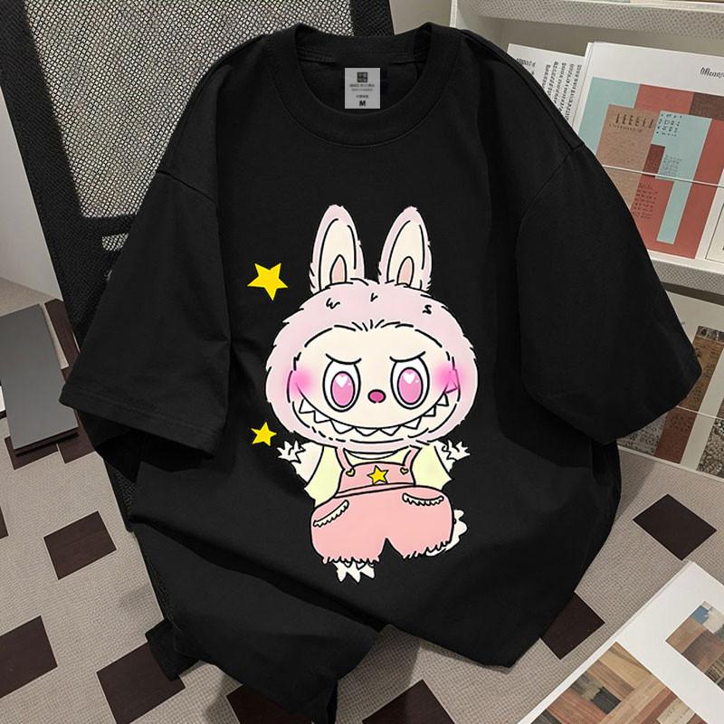 2025 New LABUBU Unisex Printed T-shirt Casual Fashion Top