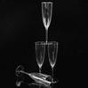 1/8PCS 180ml Plastic Champagne Glasses Flutes Cups For Home Wedding Party Tableware Disposable Plastic Champagne Cups Wine Cups