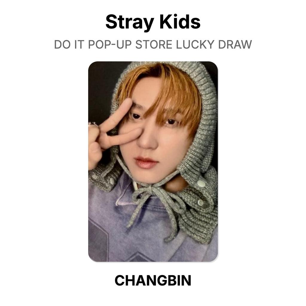 Stray Kids DO IT POP-UP STORE LUCKY DRAW Official Photocard