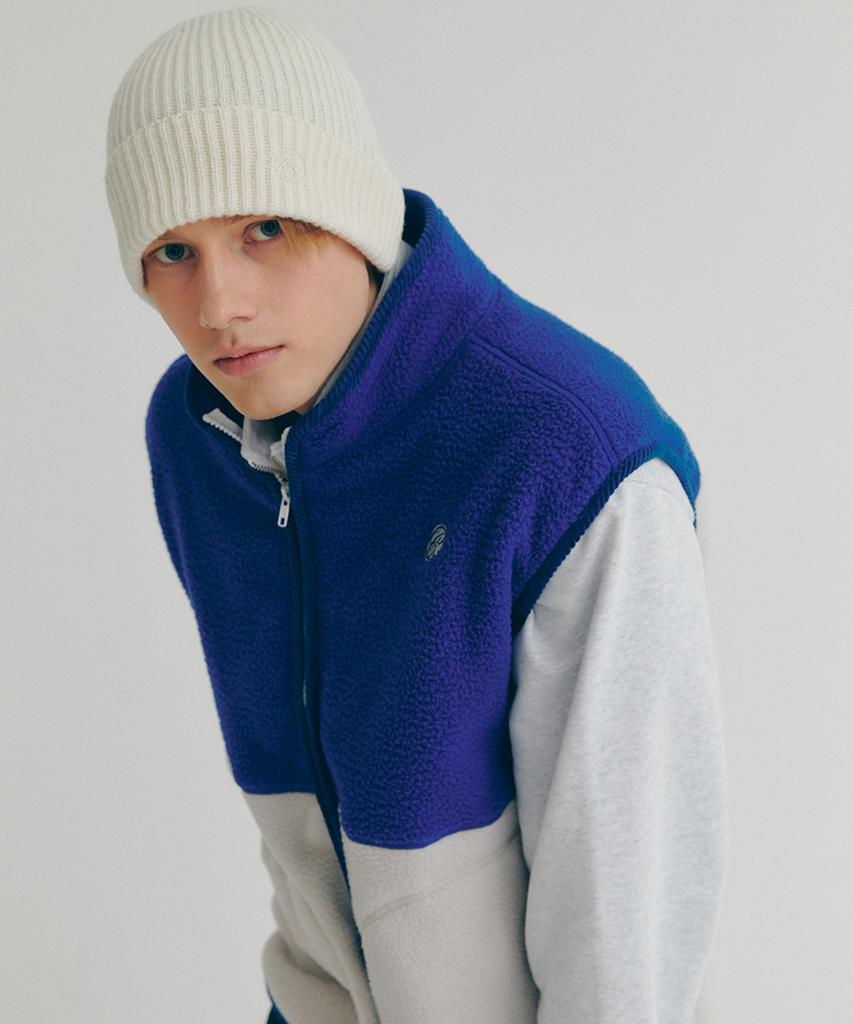 CLOVE [22Fw Clove] Ribbed Beanie (Ivory)