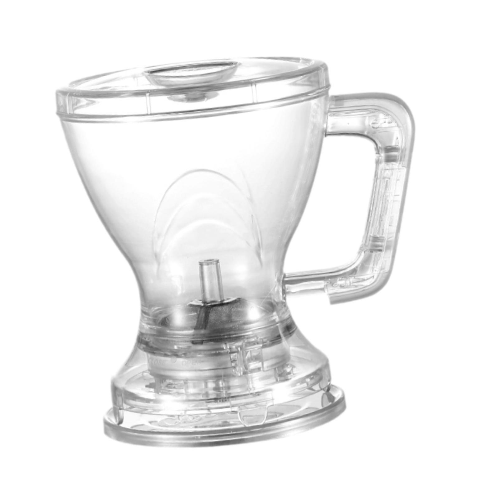 

Coffee Dripper Drip Coffee Cup Professional Lightweight Easy to Clean PC Accessory Premium for Office Outdoor чёрный