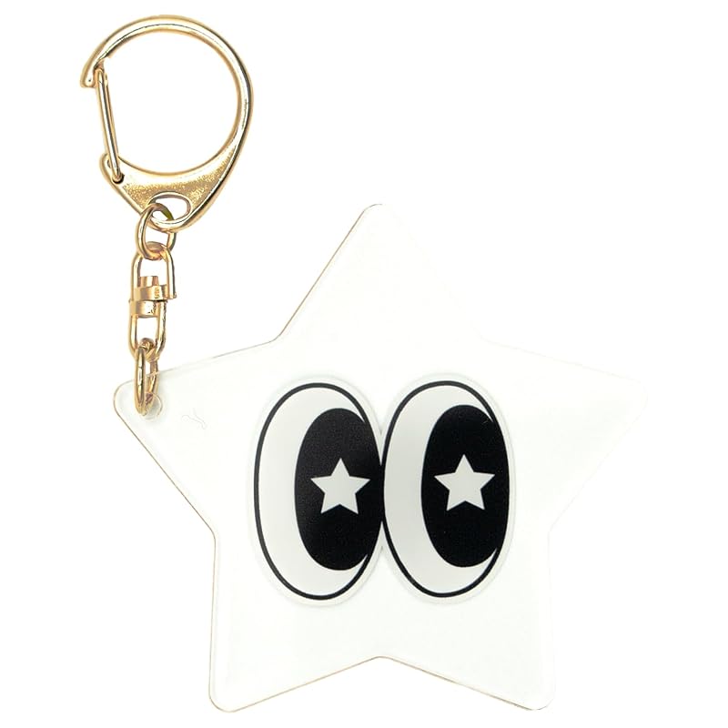 

[IRISLIFE] Decomaru Acrylic key chain that brings life to familiar things [Made in Japan] (bumpy)