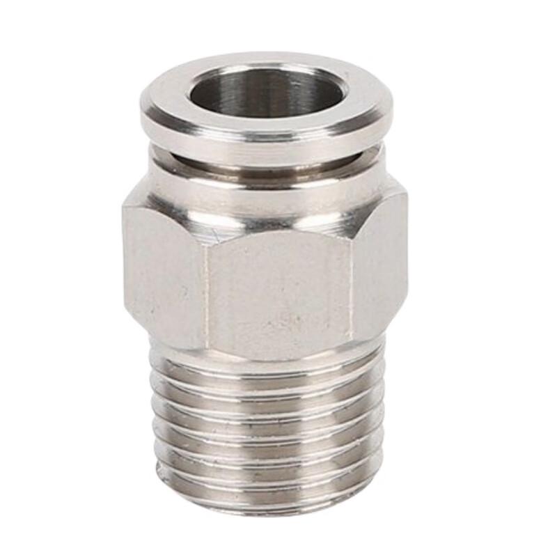 Stainless Steel Pneumatic Quick Connect Straight Fitting