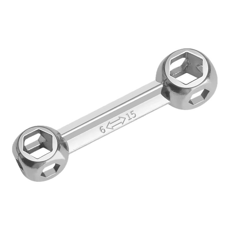Multi-functional Bone WrenchHex Socket Screw Tool Portable Ten-piece Hexagonal Socket Small Wrench