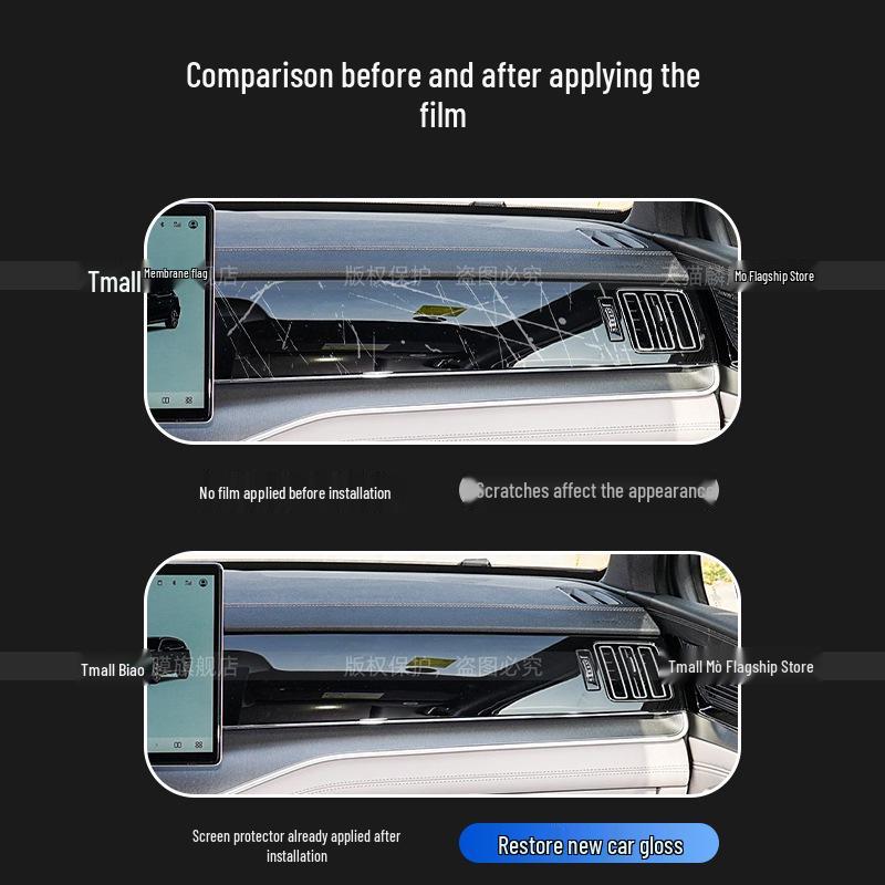 Volvo EM90 Interior Protective Film & Center Console Sticker Set