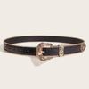 Slimming Belt Fashionable Alloy Buckle Belt For Vintage Paired With Skirts