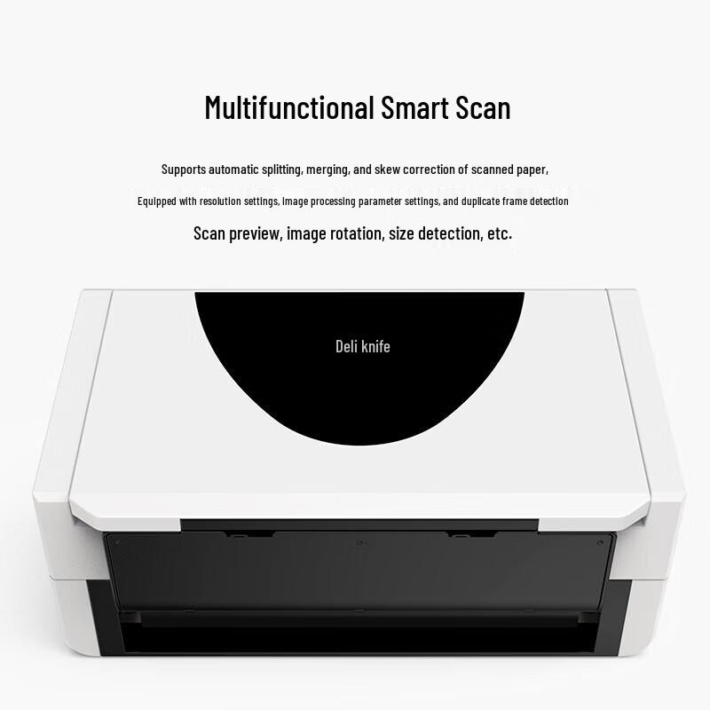 Deli DS401SF A4 High-Speed HD Scanner CN plug (adapter included)