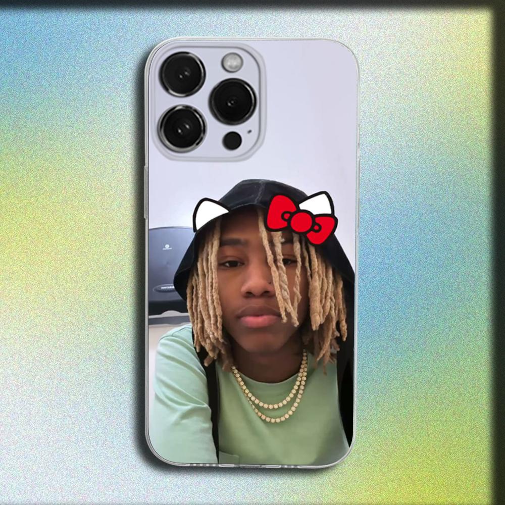 

Singer Rapper R-Rich Amiri Phone Case For iPhone 16,15,14,13,12,11 Plus,Pro,Max,XR,XS,Plus,SE,Mini Transparent Soft Cover iPhone16e