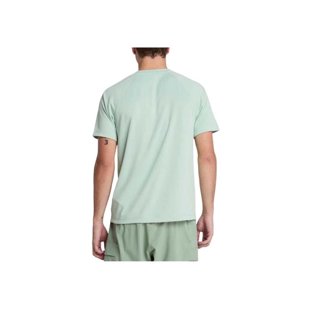 Timberland Logo Print Crew Neck Short Sleeve T-Shirt Men Tops Green TB0A6AS7ENE1