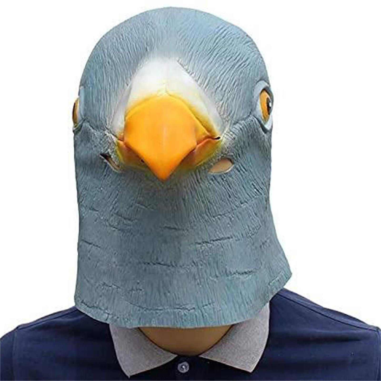 

Латексная маска на всю голову для маскарадной вечеринки One Size