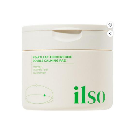 ILSO Houttuynia Cordata Tender Soothing Double Pad Calming Hydrating Toner Pads 60pcs 320g