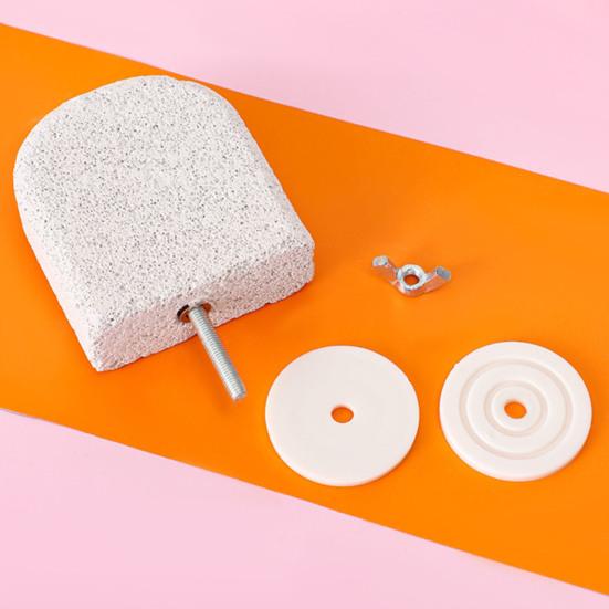 4 Pcs Birds Beak Grinding Stone Parrot Calcium Perch Chewing Toy Birds Foot Claws Trimmer Platform for Small Medium Birds Parakeet Lovebird Cockatiel