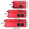 12V 24V To 220V Power Inverter 4 USB Car Voltage TransformerPower Inverter