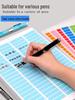 Colorful A4 Homework Labels - Name, Class, Teacher Management Stickers