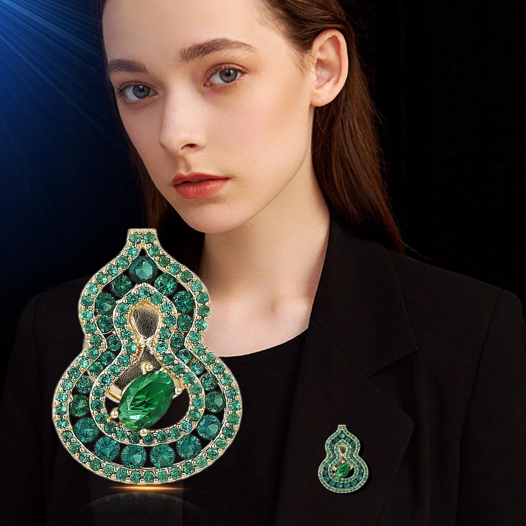 Senior Brooches Flower Leaf Brooch Pins for Women Suit Pendant Fashion Brooches Jewelry