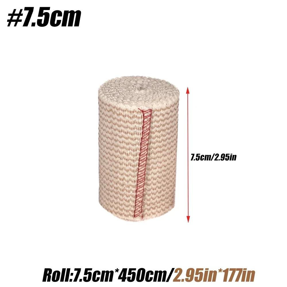 

1 Roll Premium Elastic Bandage Wrap Versatile Compression Wraps For Ankles,Wrists Knee,And Body Durable And Bandage Latex-Free