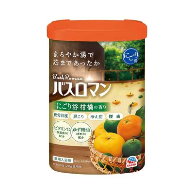 Bath Roman Bath Cloudy Citrus Contains Hot Spring Ingredients Medicinal Bath Powdered Bath Salts, Bath, Scent, 600g, (Sodium Sulfate), Salts,