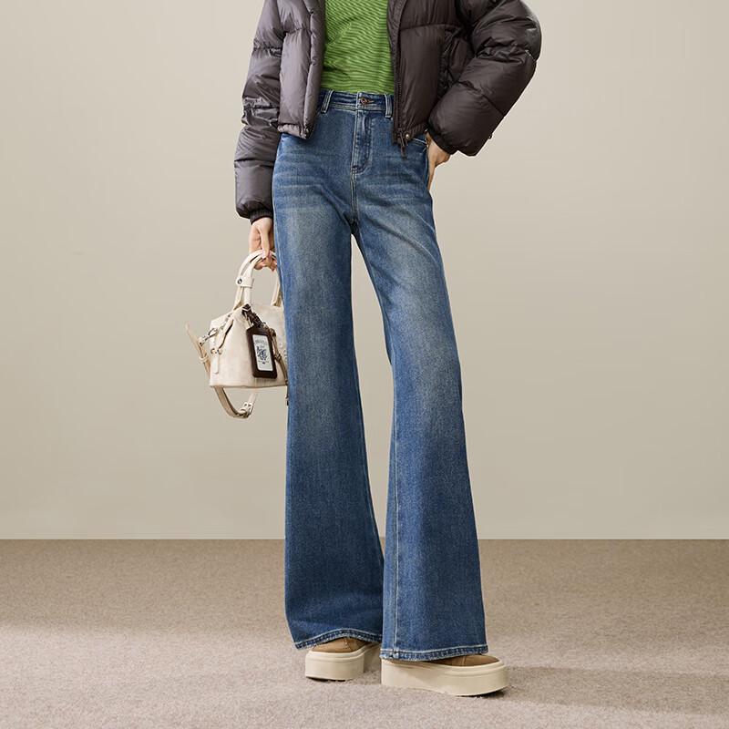 

ESE-Y Women s Fleece-Lined Stretchy Bootcut Jeans 28