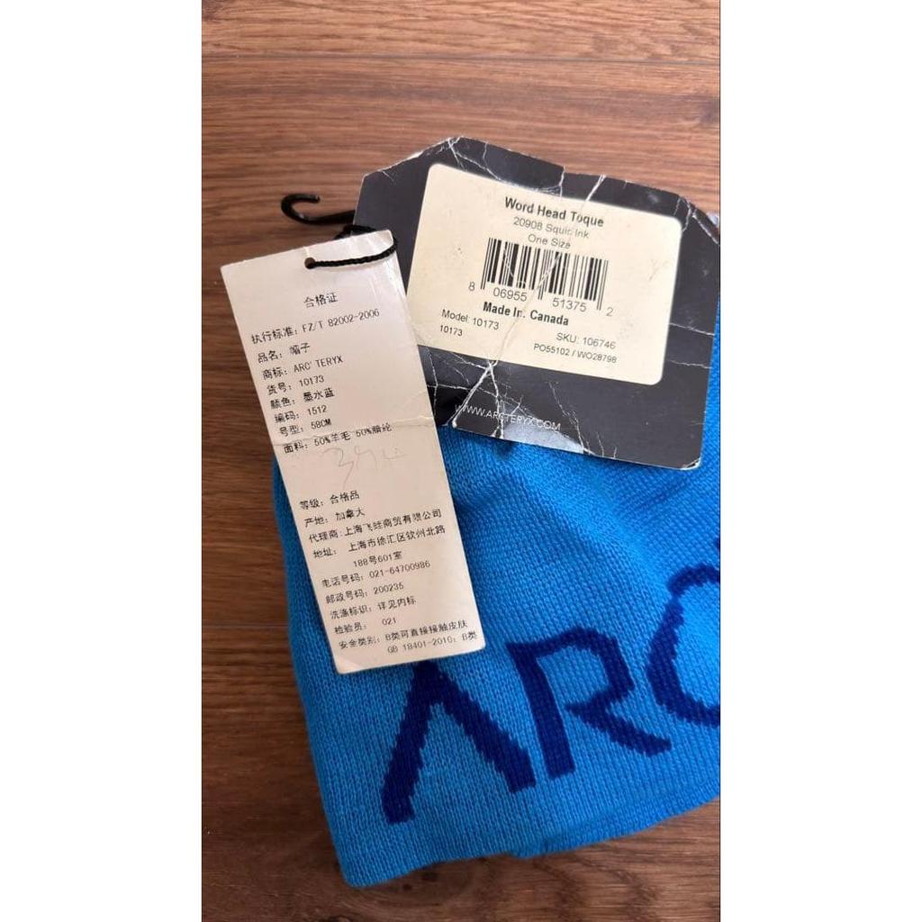 Used arc'teryx Arc'teryx Hat Made in Canada Beanie Blue 58CM