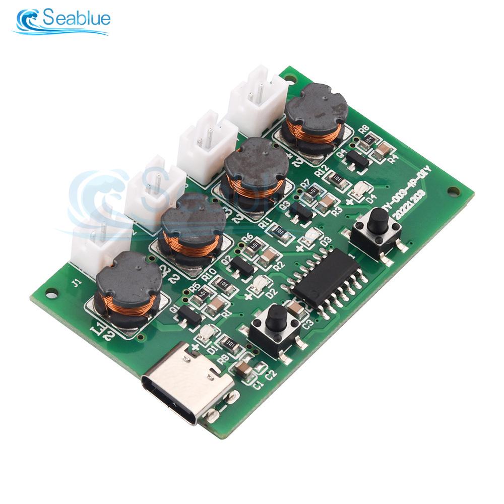 Mini Atomization Disc 5V Module Type-C USB Humidifier Atomization Plate Circuit Board Atomization Module for Home Family