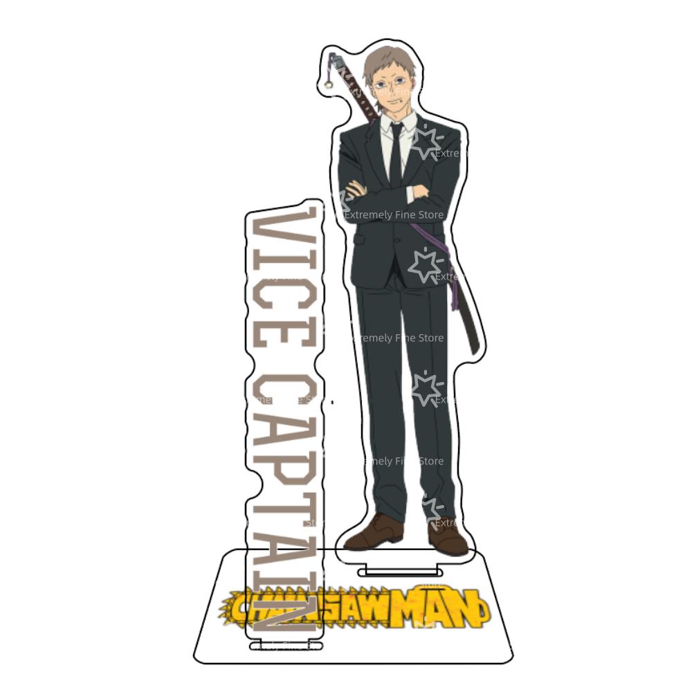 

Chainsaw Man Plate Desk Decor Denji Standing Pochita Model Collection Ornament Accesorios Makima Acrylic Doll Hayakawa Aki Gift