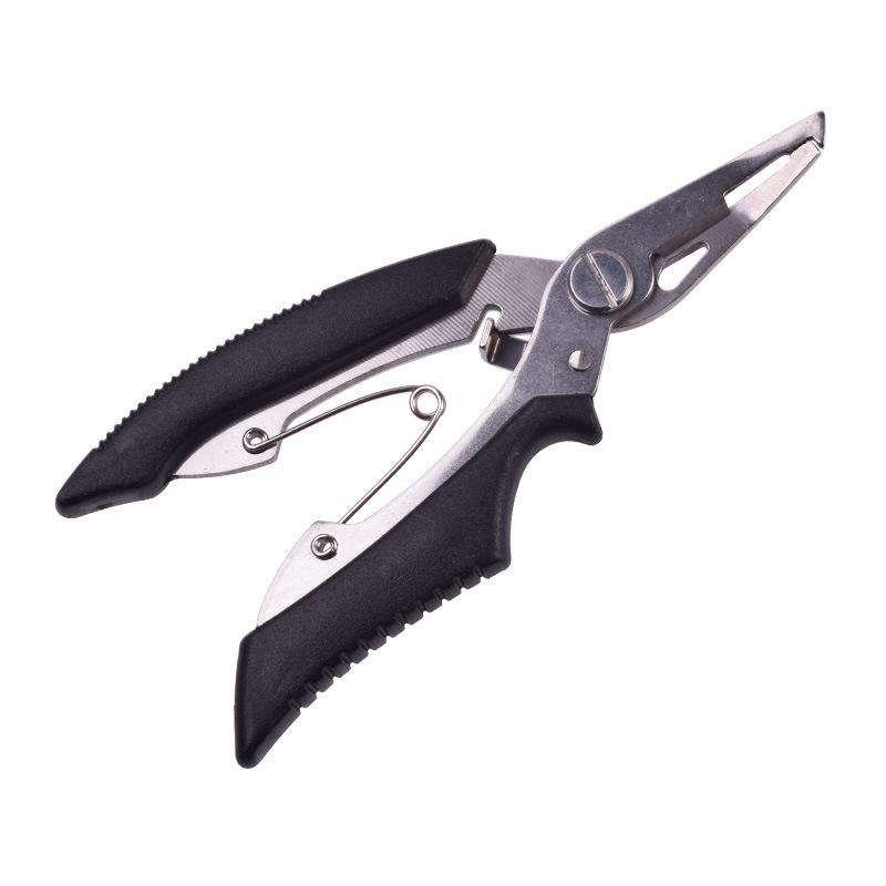 Stainless Steel Small Fishing Pliers: Multi-purpose Lure, Hook Removal, Lead Crimping, and Strong Line Scissors