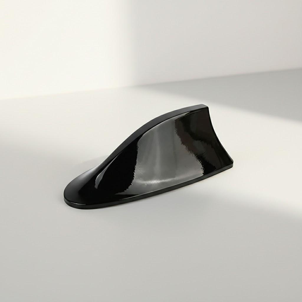 

Universal Car Shark Fin Antenna FM AM Radio Signal Receiver Roof Aerial Compatible All Vehicles Auto Accessories чорний