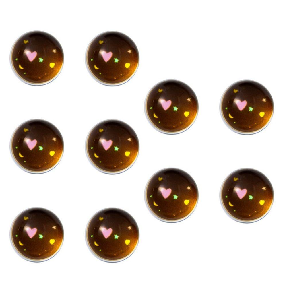 Plush Doll Access Flat Base Heart Eyes Anime Eyes Rabbit Star Eyeball Cat Paw Glass Eye  Kids