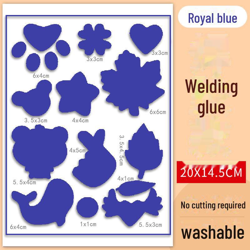 Autocolante cu patch-uri colorate cu desene animate: Reparații autoadezive, fără cusături, fără cusături pentru jachete și haine