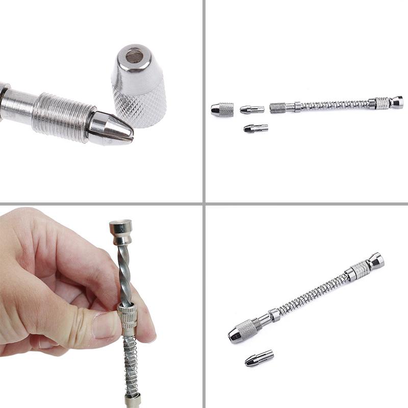 Mini Hand Crank Twist Drill for DIY and Model Drilling