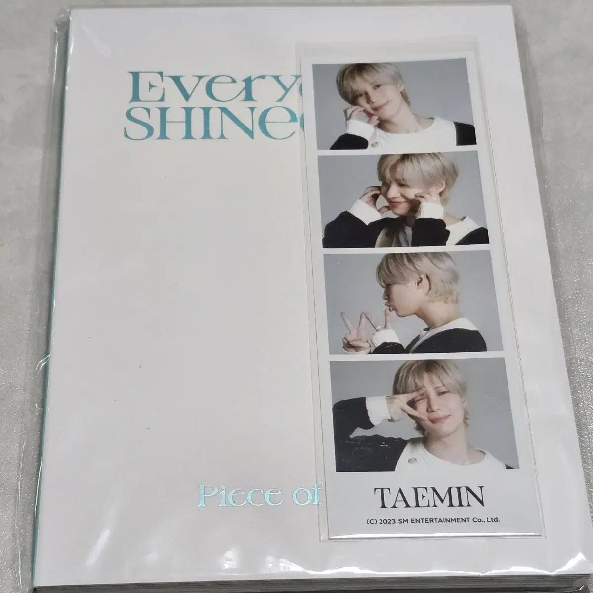 

Shinee Taemin Postcard Book 4 Cut Photo Fan Fanmeeting Goods