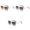 Men Stylish Metal Sunglasses Summer Sun Outdoor Uv Protection Driving Fishing