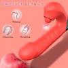 Female Sextoy Dildo Telescopic Clitoris Pulsing Vibrator G Spot Vagina Stimulator Anal Nipple Thrusting Massager Patting Clits Vibrator Anus Sexy Toys