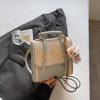Schoolbag1011 New Korean Version Ins Retro Backpack Bag Women's Niche Fashion Textured Shoulder Bag Commuter Casual Backpack