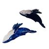 Acrylic Whale Hair Clip Elegant Whale Hair Clamp Multifuntional Hairstyle Accessory Suitable for Wedding and Party